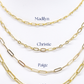 Gold Ashley (Flat) Necklace