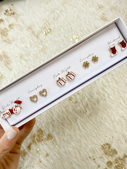 Christmas Earrings Set