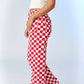 Demi Checkered Bottoms w Elastic Band