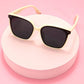 ACETATE SQUARE CATEYE SUNGLASSES SET | 40SG813-Pack 12