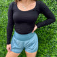 Athletic Yoga Shorts