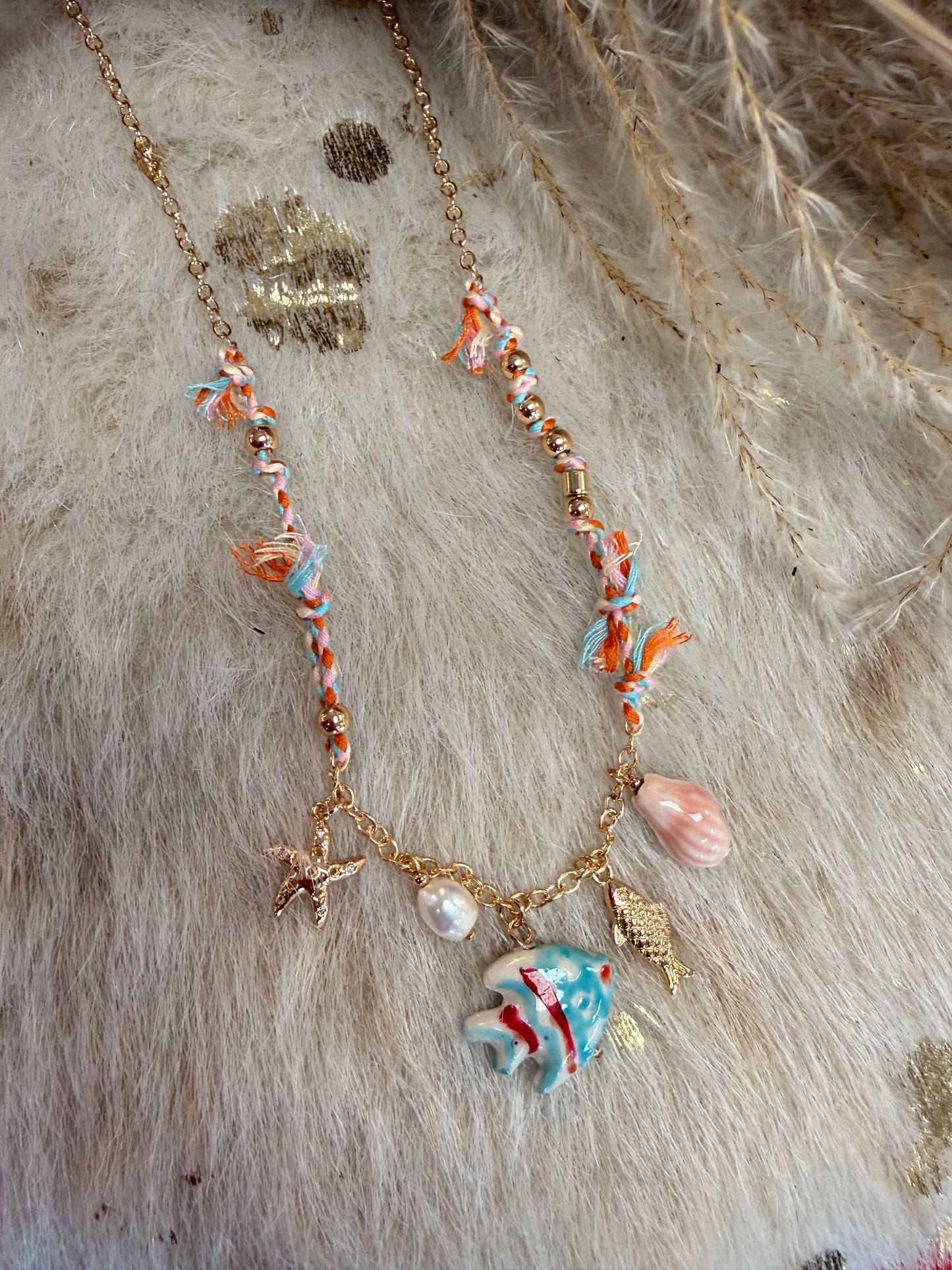 Tide Pool Charm Necklace