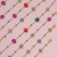FLOWER CHARM BRACELETS