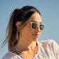 Cail - Matte Blush / Walnut Wood / Smoke Polarized