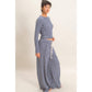 Navy Stripe Sweater and Pants Set (Sold Separately)