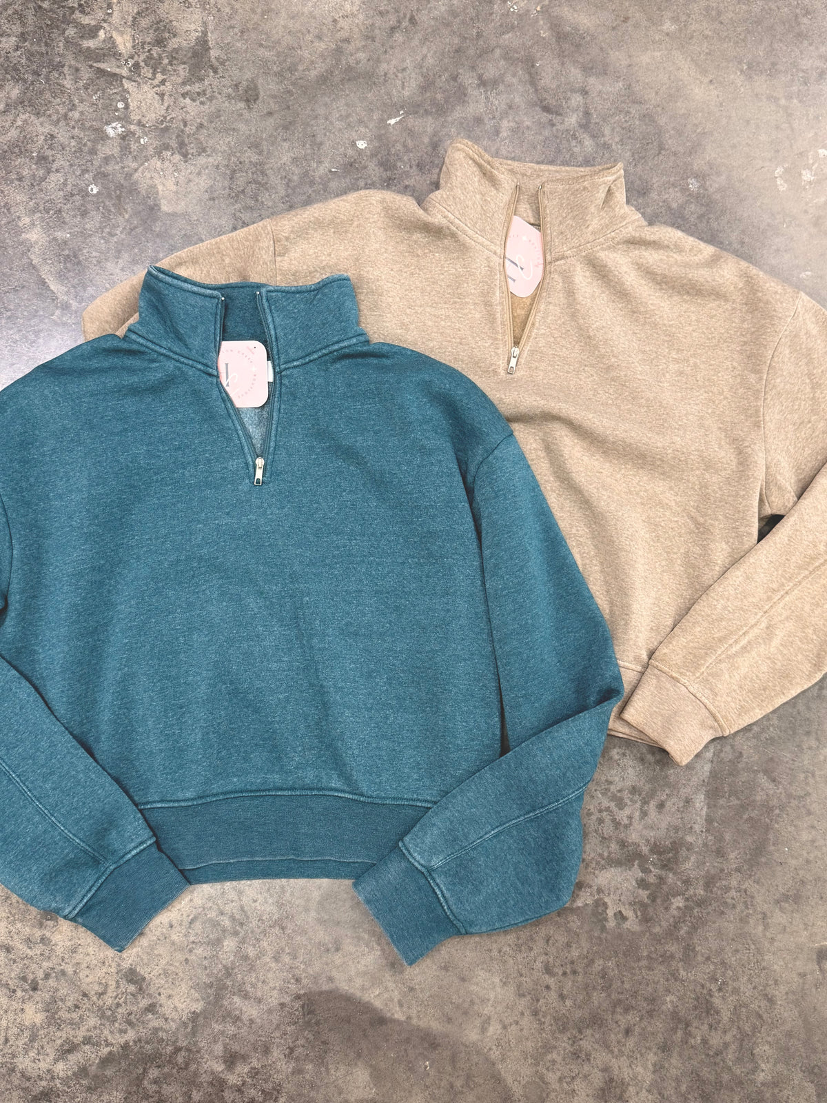 Quarter Zip Sweater