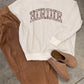 Camo Birdie Mock Neck Sweater