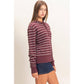 Striped Hooded Sweater