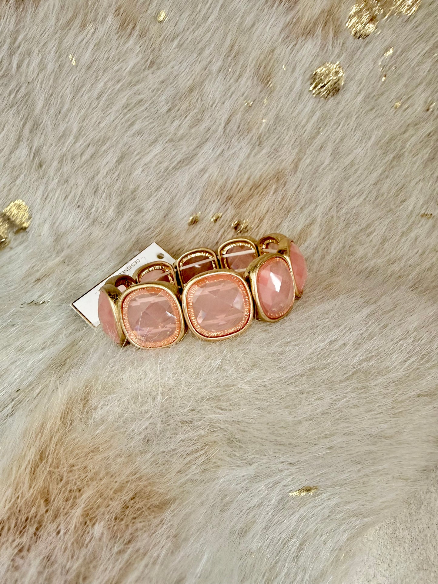 Pink Opal Stretch Bracelet