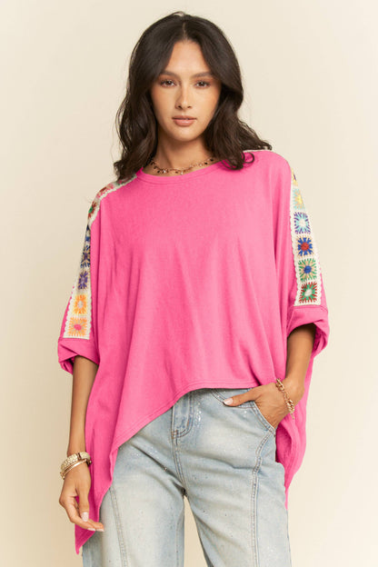 Pink Lemonade Crochet Top