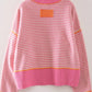 Coral Crush Sweater
