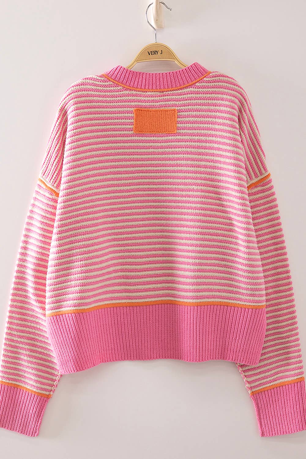 Coral Crush Sweater