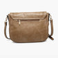 Foster Distressed Dual Zip Crossbody
