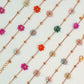 FLOWER CHARM BRACELETS