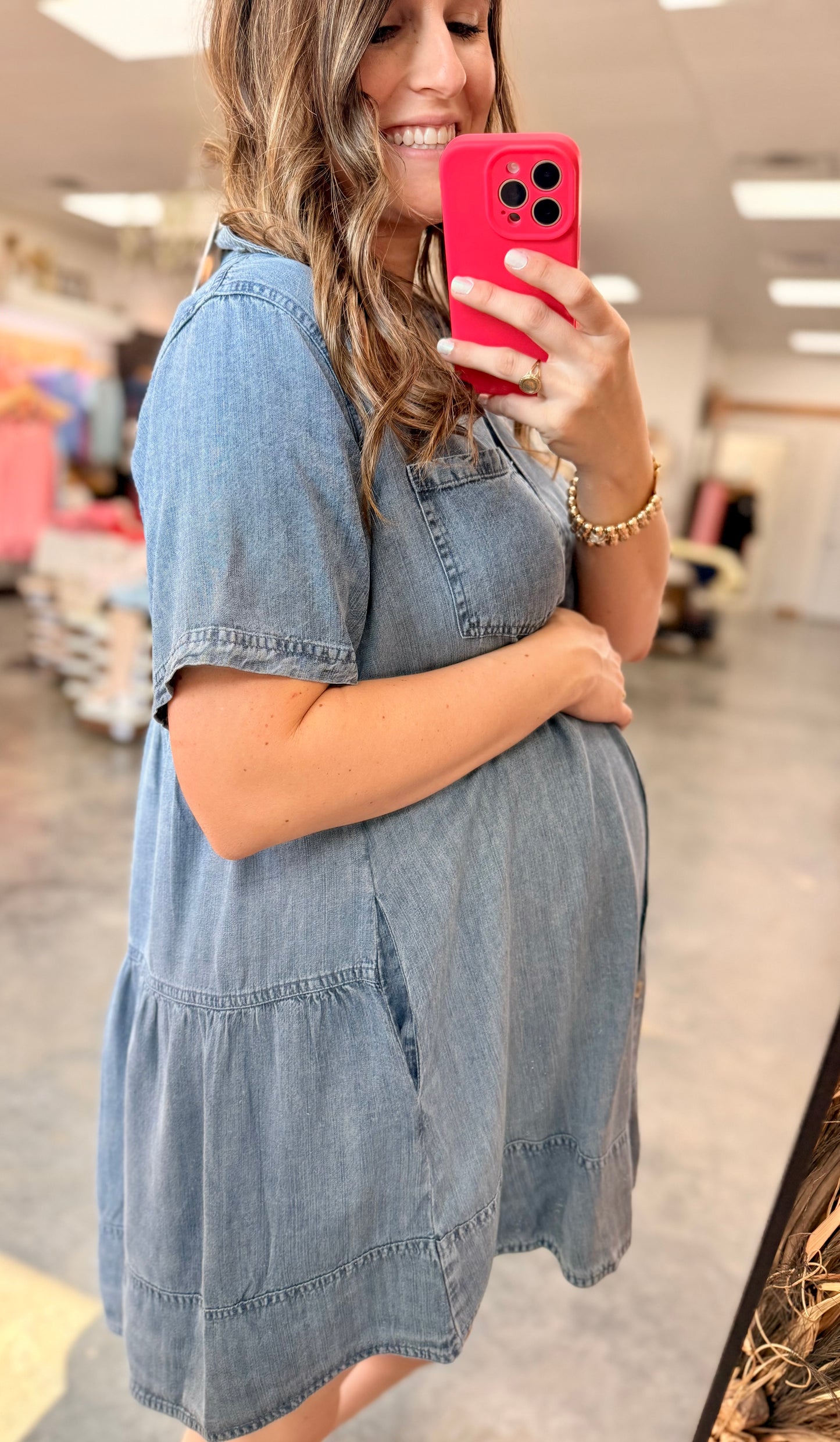 Denim Dress