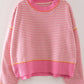 Coral Crush Sweater