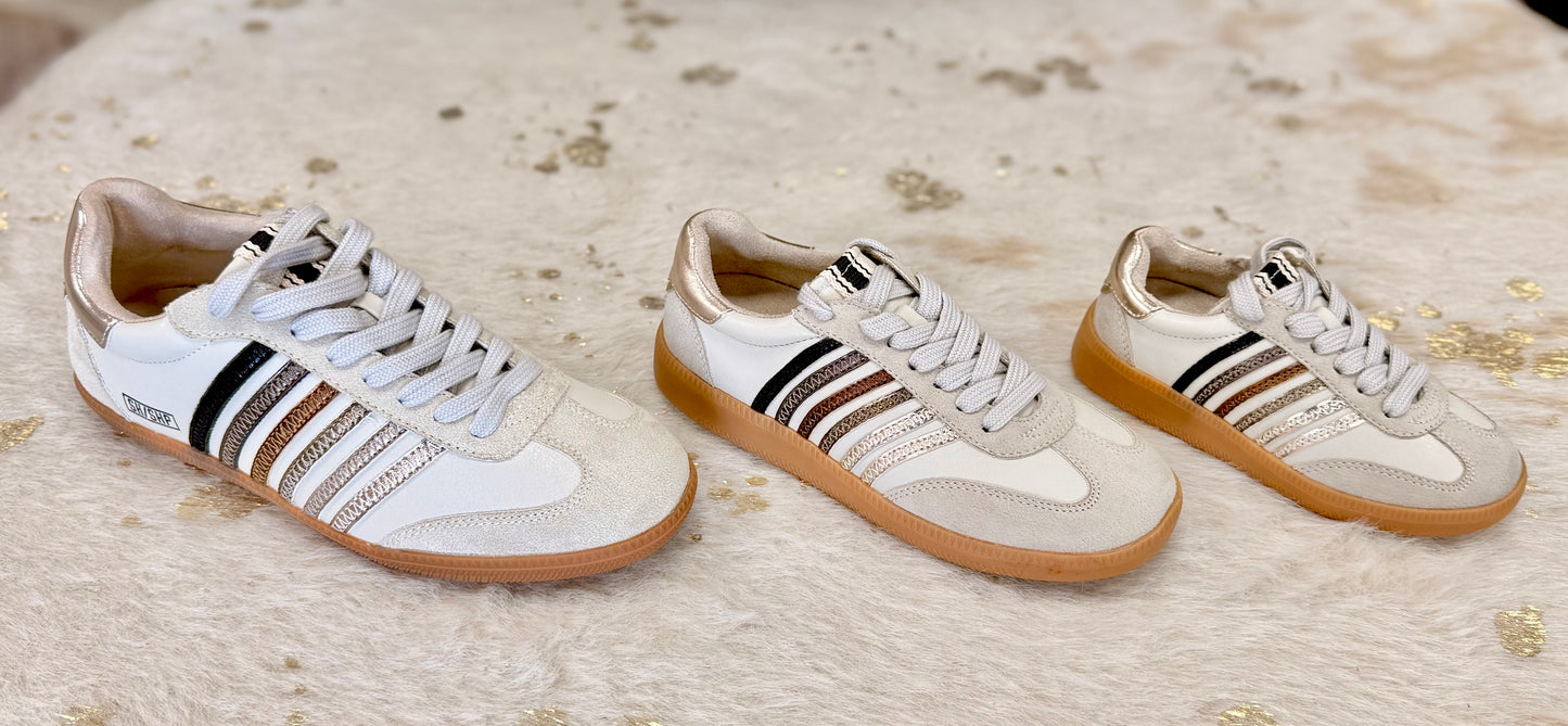 Mini Metallic Mix Sneaker (Kids)