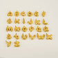 CHARMS - 18K STAINLESS STEEL TARNISH FREE INITIAL | 40CM101