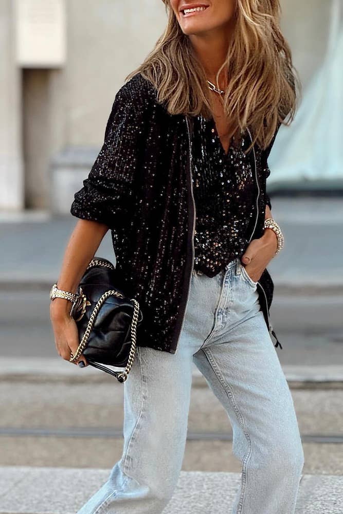 Bling Glitter Jacket