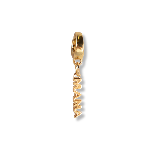 Mama Charm | Gold | Charm Bar | Backpack Charm