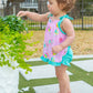 Pink Snowcones Ruffle Swing Set