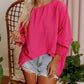 Relaxed Smocked Sleeve Top