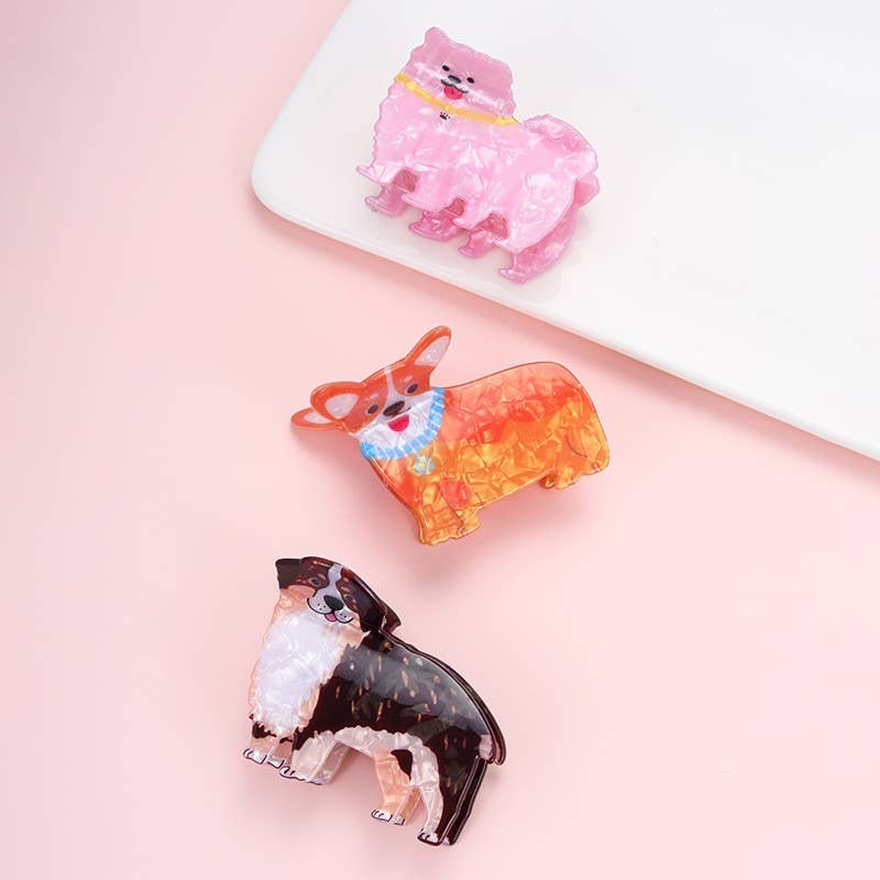 Corgi Hair Clip