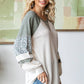Wildflower Patchwork Waffle Knit Top