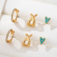 Turquoise & Crystal Mixed Earring Set | 80E61716