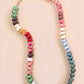 NATURAL AGATE GLASS SEMI PRECIOUS BEAD NECKLACE