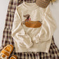 Hot Dog Graphic Sweater