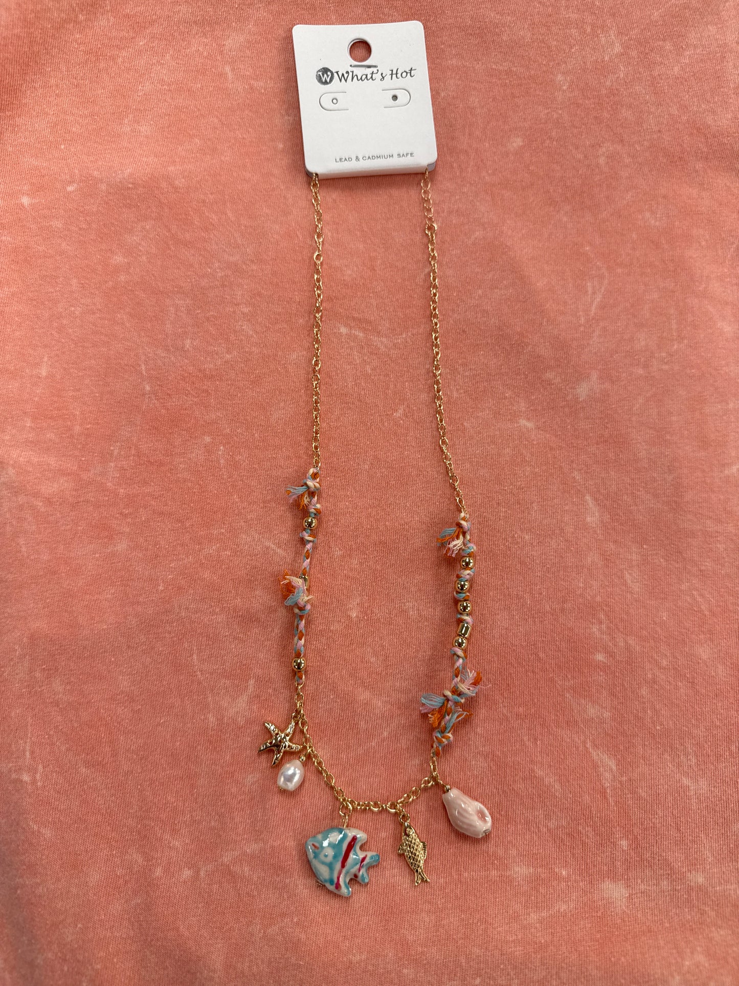 Tide Pool Charm Necklace