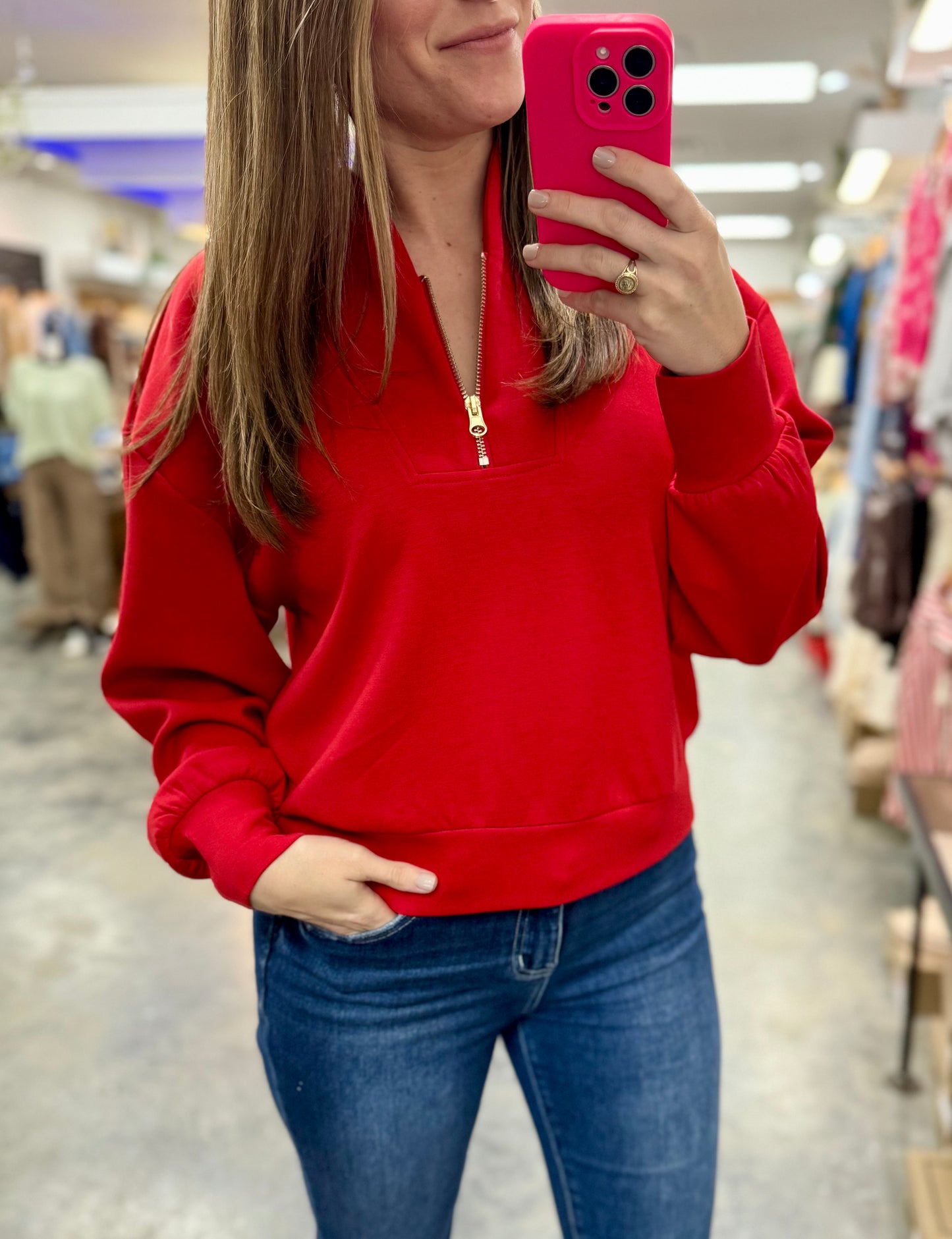 Holiday Breeze Quarter Zip