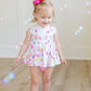 Popsicle Sleeveless Peplum Bloomer Set