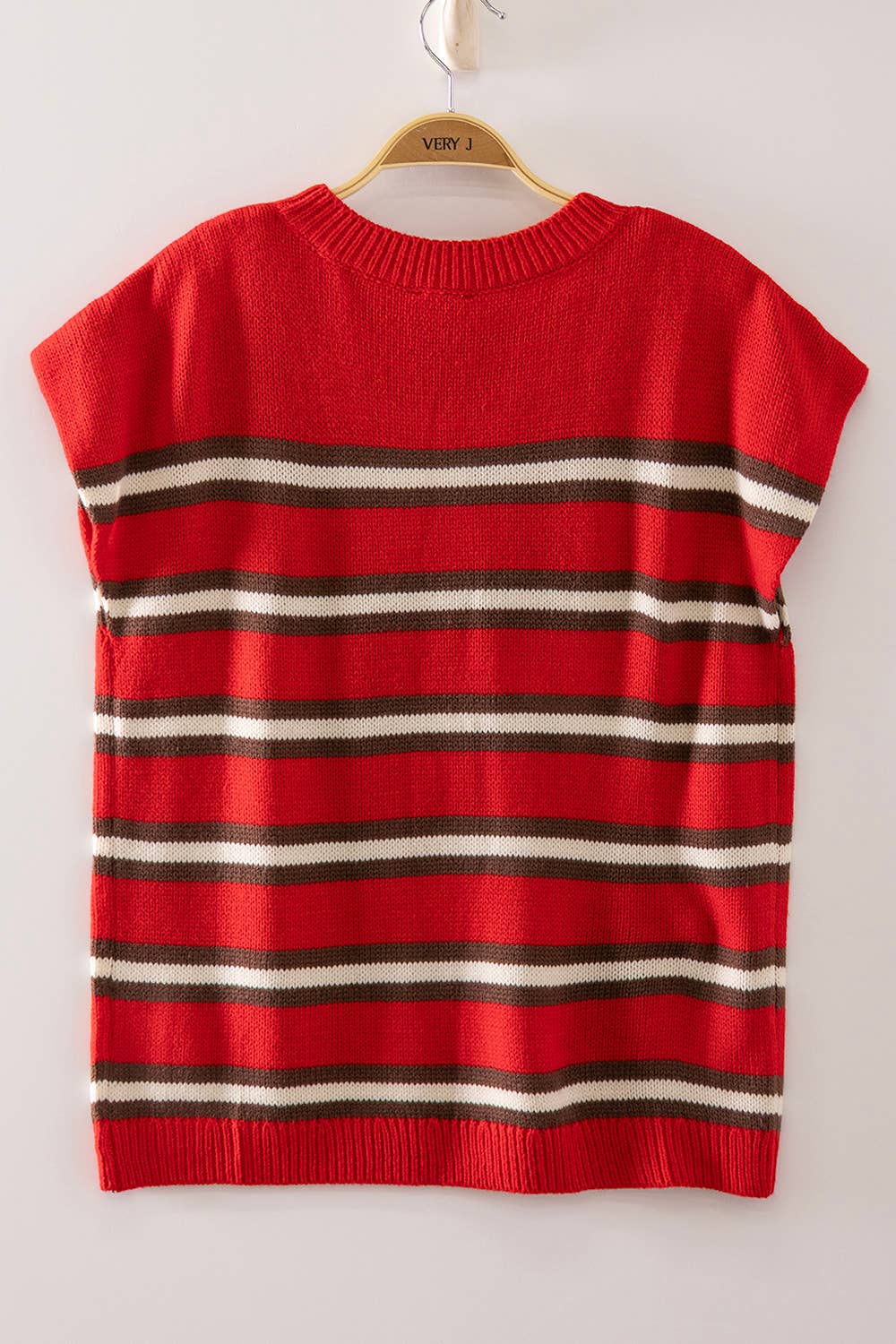Stripe Sweater Vest