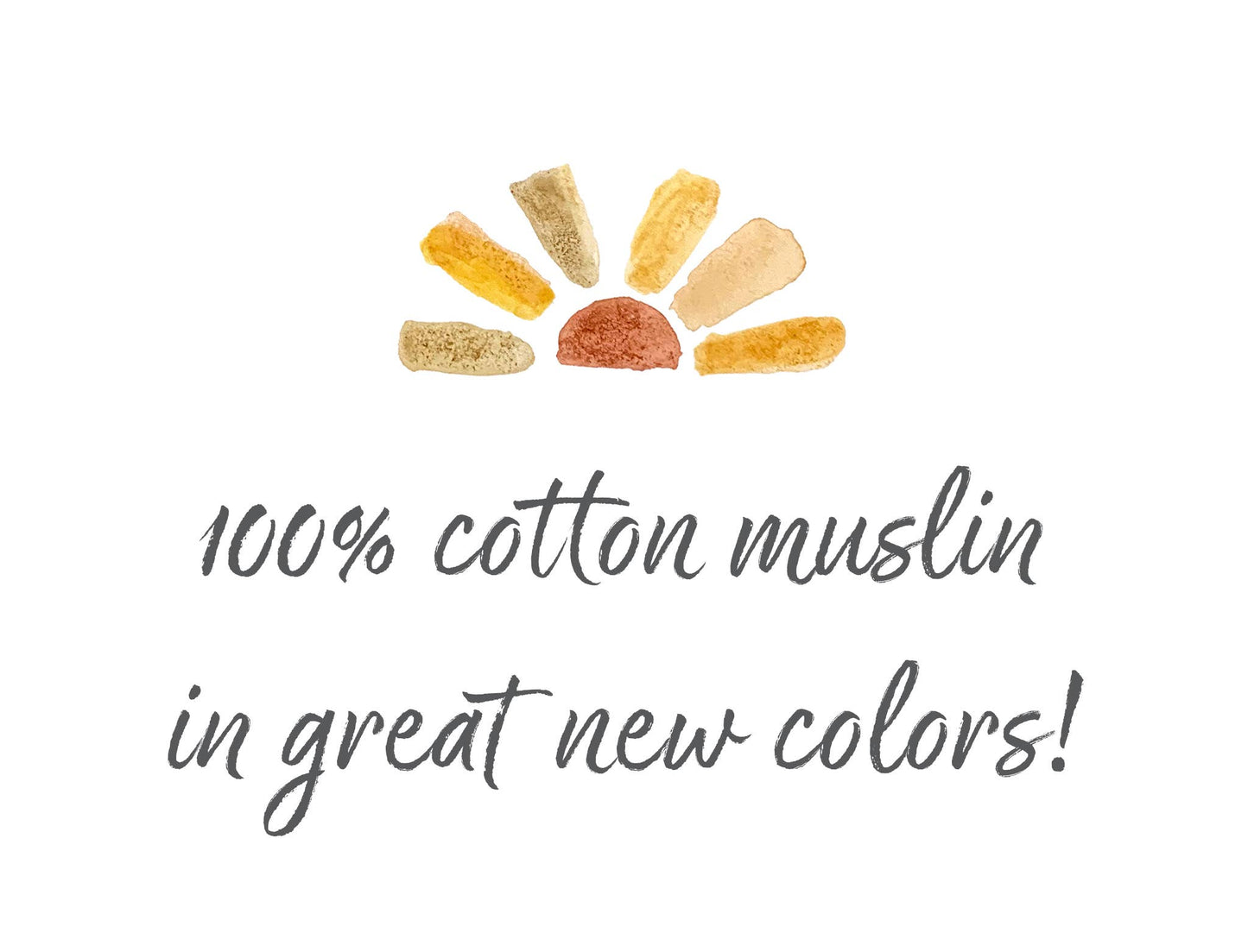 Denim Muslin Swaddle Blanket, Premium Cotton