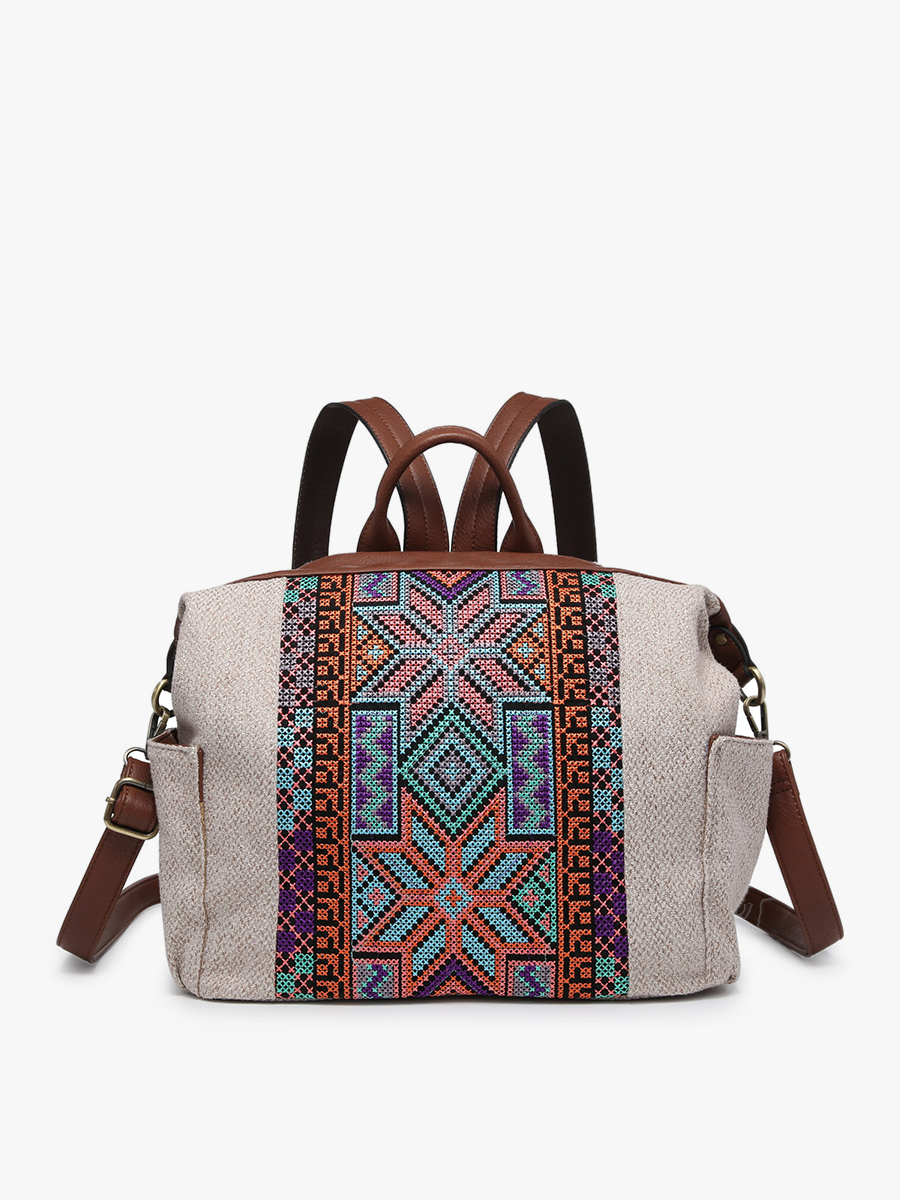 Lexie Aztec Backpack/Satchel