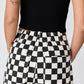Demi Checkered Bottoms w Elastic Band