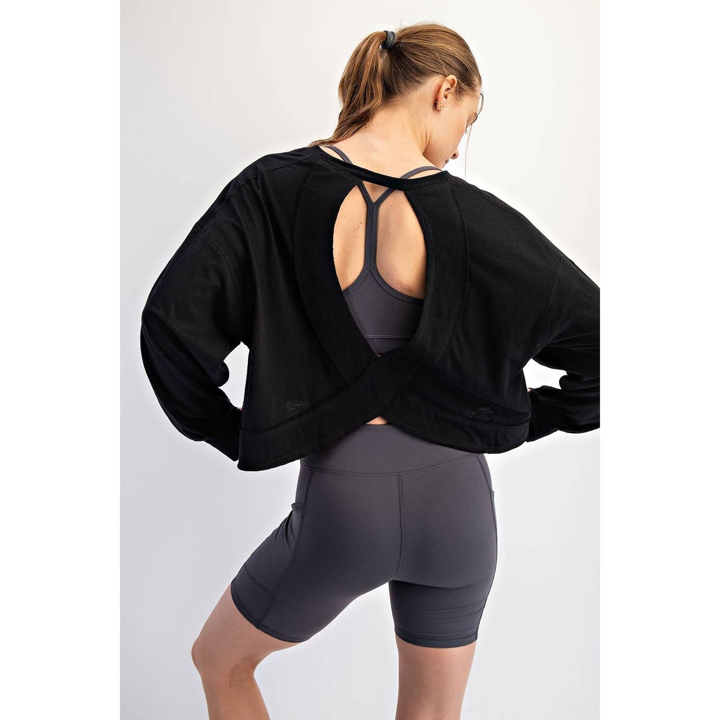 Open Back Athletic Top