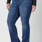 Mid Rise Flare Jegging- Plus Size