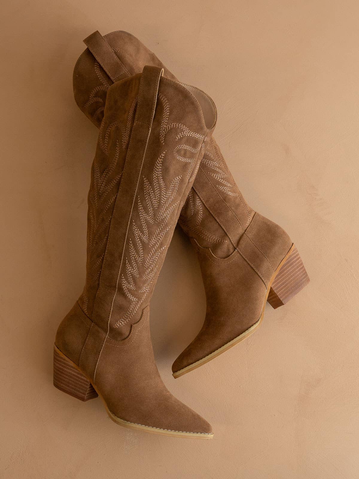 The Shiloh | Embroidered Western Tall Fall Boot
