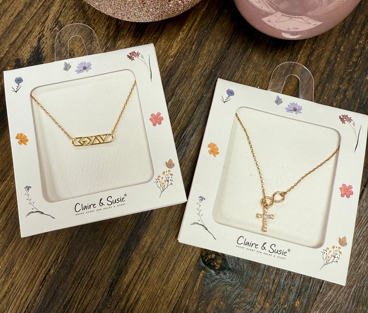 Cross & Infinity Necklace