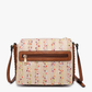 Sabrina 2 Tone Crossbody w/ 3 Compartments