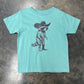 Kids Raccoon Tee (Teal)