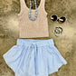 Butterfly Athletic Skort