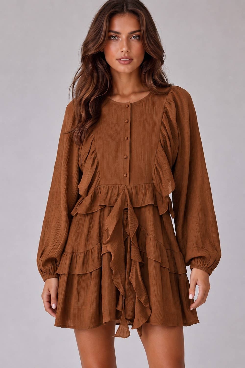 Tiered Ruffle Dress