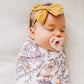 Knit Swaddle Blanket - Flora