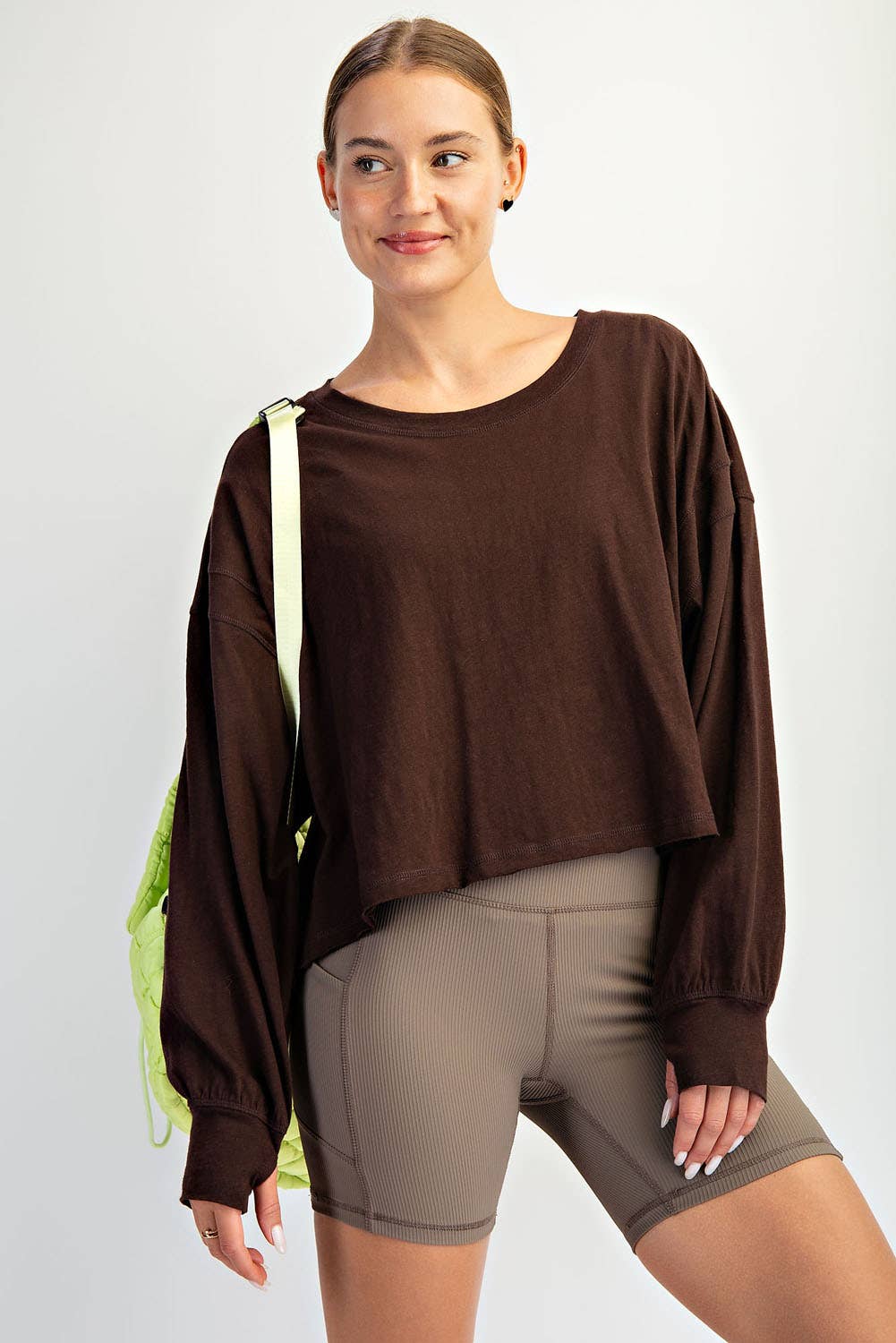 Open Back Athletic Top