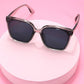 ACETATE SQUARE CATEYE SUNGLASSES SET | 40SG813-Pack 12