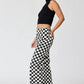 Demi Checkered Bottoms w Elastic Band